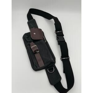 BAOSHA Vintage Men's Waist Bag Sports Waist Day Pack Pouch Hip Belt Bag